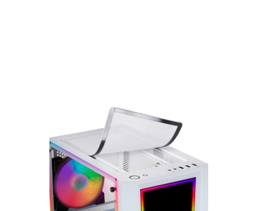 CAJA SEMITORRE MCART BLANCO ATX MARS GAMING
