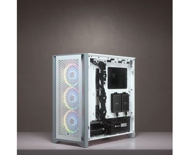 CAJA SEMITORRE ATX 4000D AIRFLOW TG WHITE CORSAIR