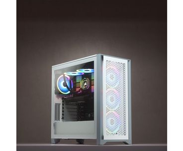 CAJA SEMITORRE ATX 4000D AIRFLOW TG WHITE CORSAIR