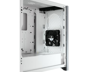 CAJA SEMITORRE ATX 4000D AIRFLOW TG WHITE CORSAIR