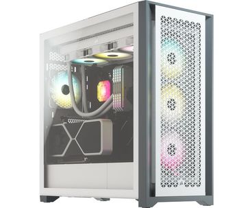 CAJA SEMITORRE ATX 5000D AIRFLOW TG WHITE CORSAIR