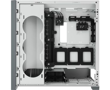 CAJA SEMITORRE ATX ICUE 5000X RGB TG WHITE CORSAIR