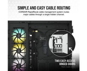 CAJA TORRE ATX 7000D AIRFLOW TG WHITE CORSAIR