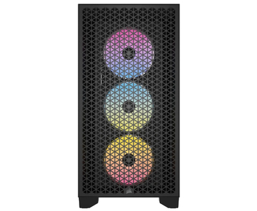 CAJA SEMITORRE ATX 3000D RGB AIRFLOW TG BLACK CORSAIR