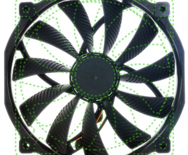 SCYTHE VENTILADOR AUXILIAR UNIVERSAL GLIDE STREAM 140