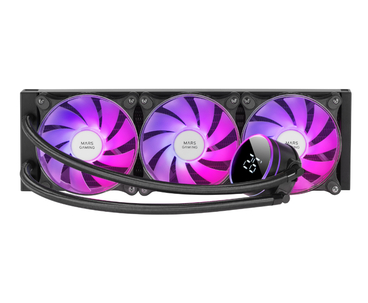 REFRIGERACION LIQUIDA FRGB ML-LCD 360 NEGRO MARS GAMING