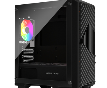CAJA MICROATX XC-220 GLASS ARGB KEEPOUT