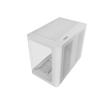 CAJA SEMITORRE ATX MC-FUSION ARGB BLANCO MARS GAMING