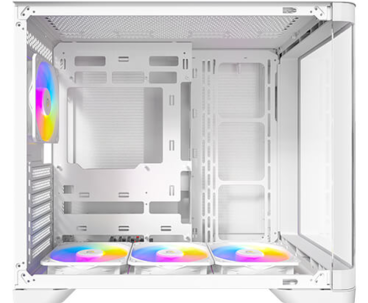 CAJA SEMITORRE ATX C5 CURVE A-RGB BLANCO ANTEC